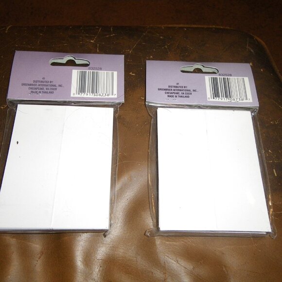 2 Packs 50 White Placement Cards - Picture 2 of 2